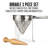 Weston 3 - Piece Mesh Food Strainer