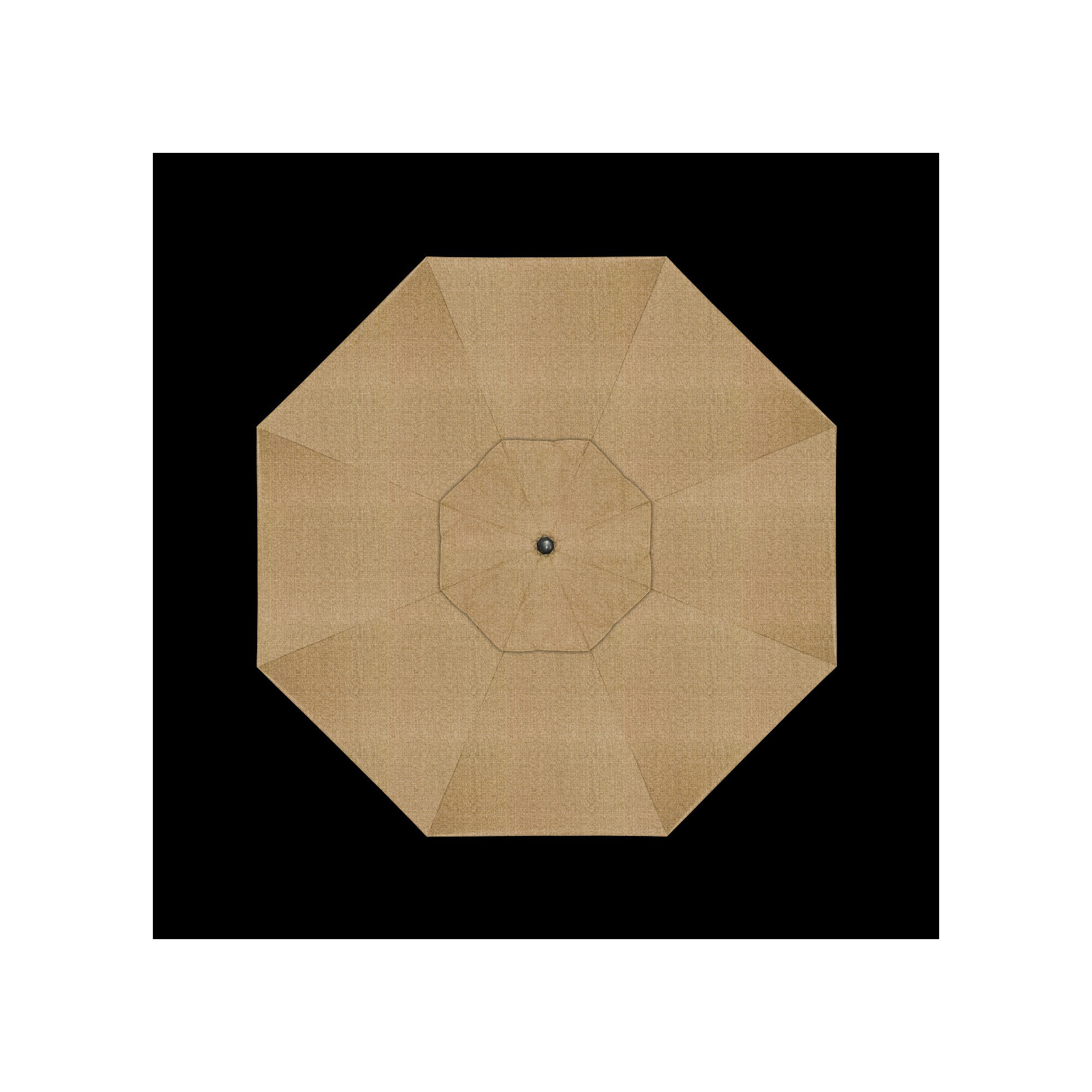 9' Market Sunbrella Umbrella, Sesame Sunbrella® Linen