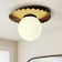 Laki Glass Flush Mount