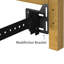 BedCLAW grand à double, double à grand, plaque de modification de lit, supports de fixation de tête de lit à boulonner