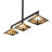 3 - Light Craftsman Brown Pendant