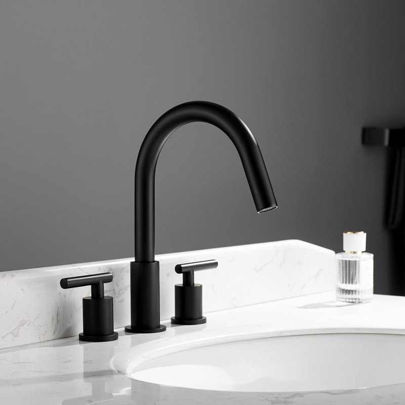 Robinet pour salle de bain AF-010, Noir