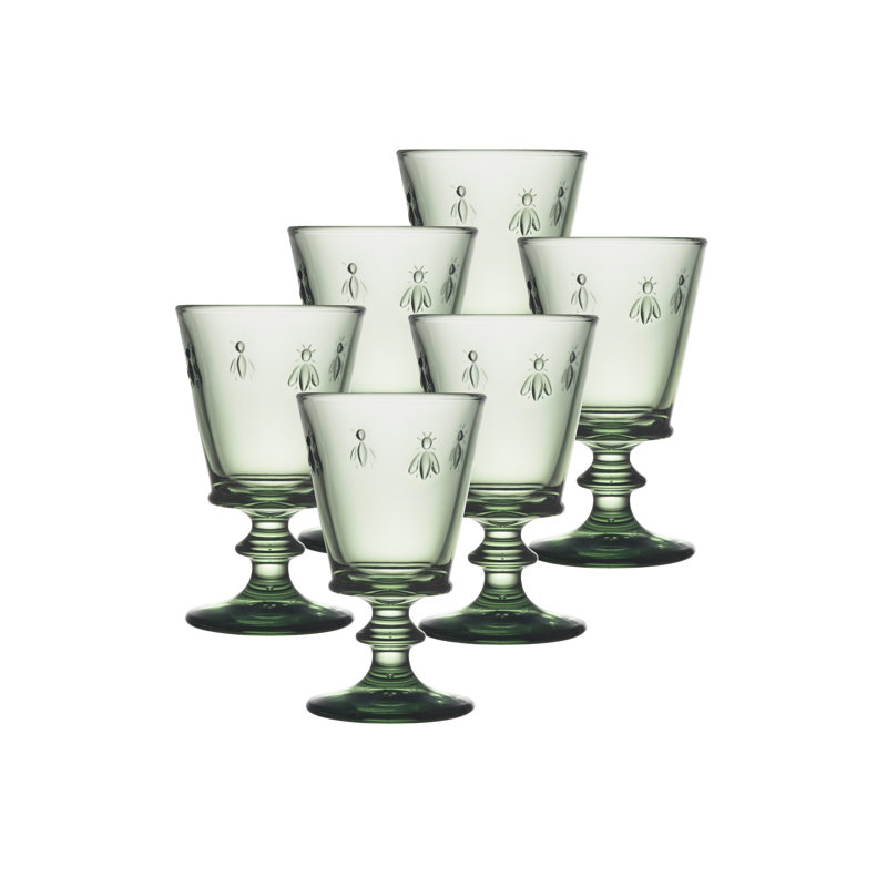 Glass Wine Glass, 8 oz, Clear
