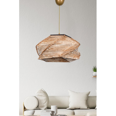 Luminaire suspendu géométrique 1 lumière Redekar