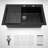Durable Granite Composite Drop In Kitchen Sink Featuring Noise Reduction And Easy Clean Smooth Surface Design
