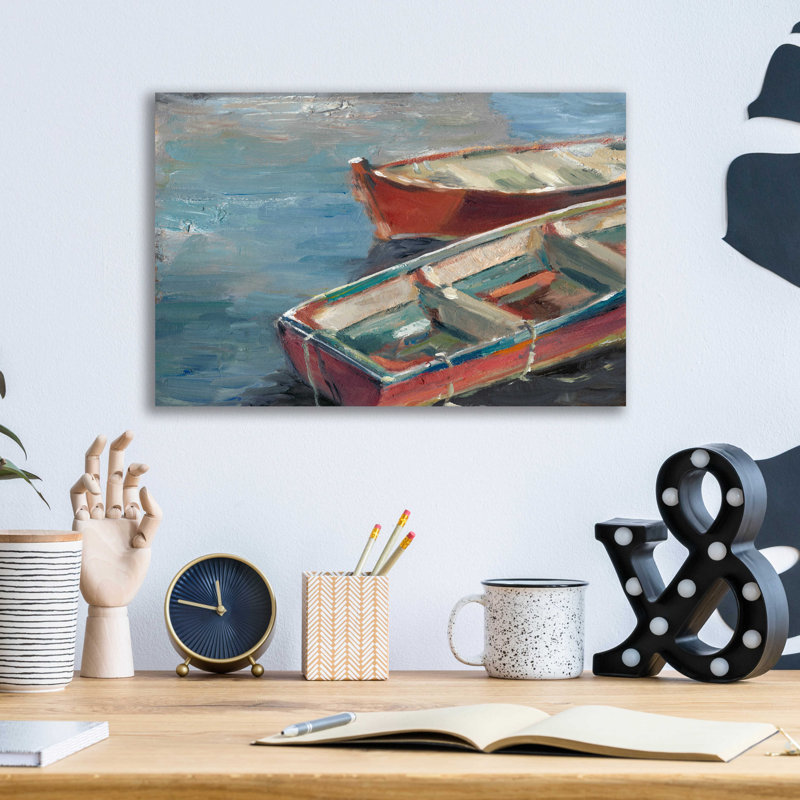 " By The Lake I " by Ethan Harper, 12" H x 16" W x 0.12" D