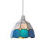 12cm H Glass Bowl Pendant Shade ( Screw On ) in Multicolour