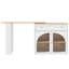 Kitchen Island With 2 Doors, 1 Drawer And Extendable Table-1498017855