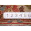 Tapis traditionnel antique à teinture végétale 11 x 17