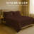 Premium Rayon From Bamboo Blend Sheet Set With Deep Pockets, Cooling and Breathable-370659646-370659648