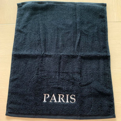 Ensemble de serviettes 2 pièces 100% coton Paris Chic