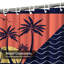 Rideau de douche Sunset Wave-1815357532