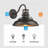 Stubbeman Aluminum Wall Sconce