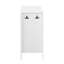 Buffet de rangement 55,1 po avec 4 portes-125542895