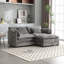 Causeuse avec repose-pieds 76,77 po-184588580