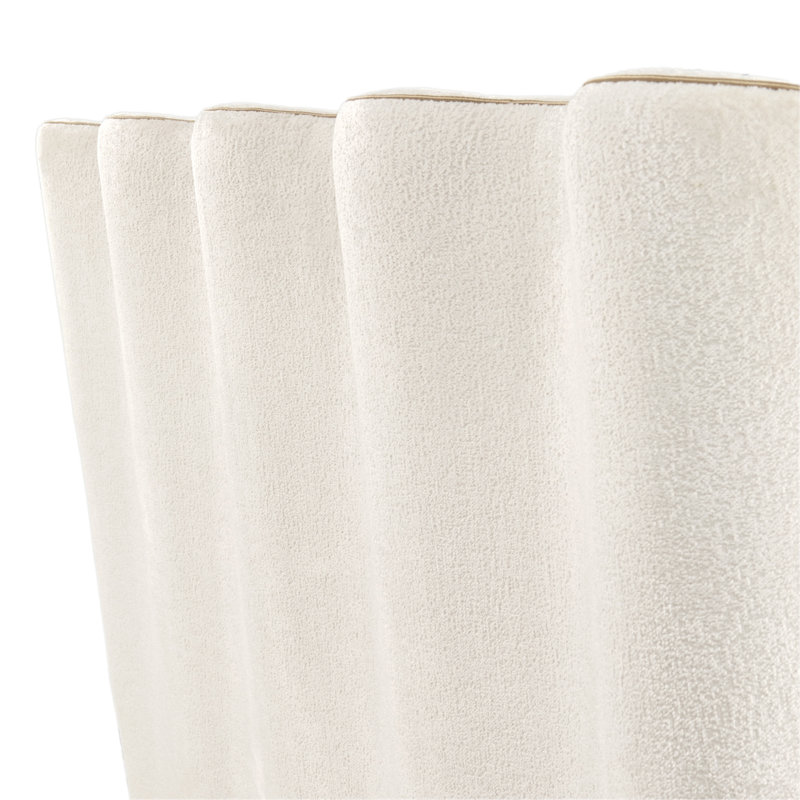 La Terrazza Panel Bed - Creamy Pearl, King
