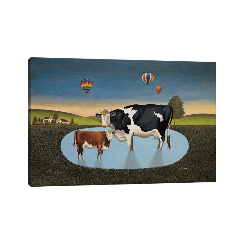 Sonoma Pasture 1 Piece Wrapped Canvas Painting, 101.6 cm H x 66.04 cm W x 1.91 cm D