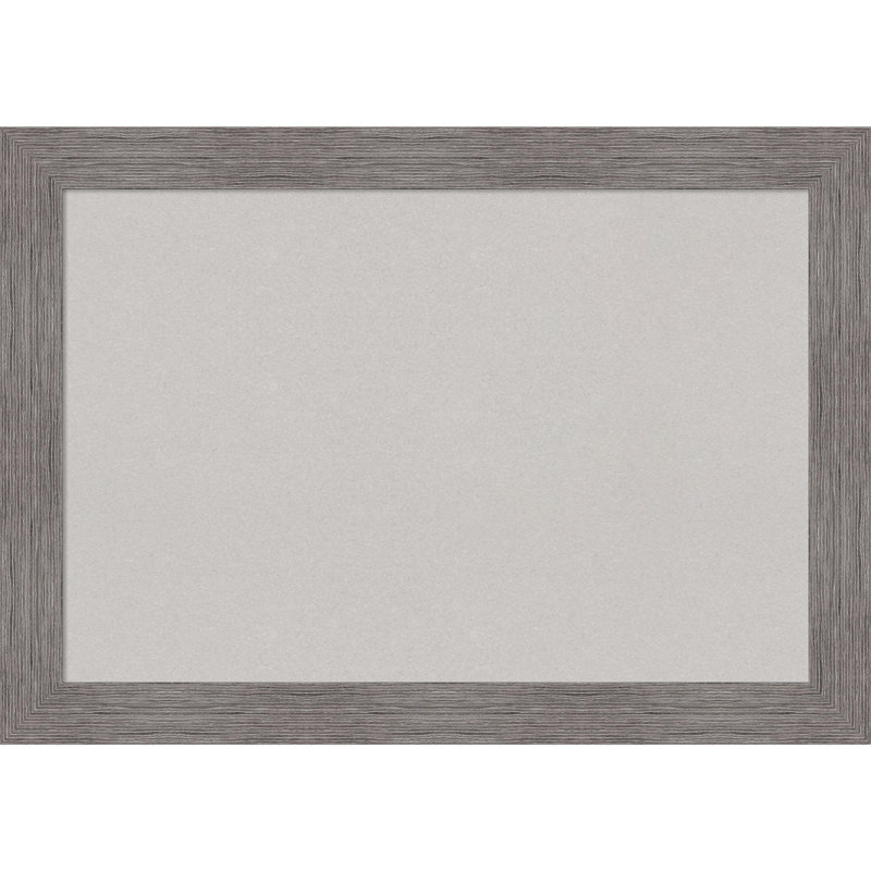 Petit tableau d'affichage mural en liège mural, Gris, 29 po x 41 po