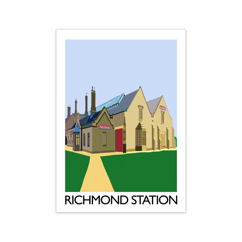 Richmond Station by Richard O'Neill - Print, 841 cm H x 594 cm W