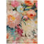 Tapis floral intérieur / extérieur lavable à la machine Jenning ACN2264-252970610