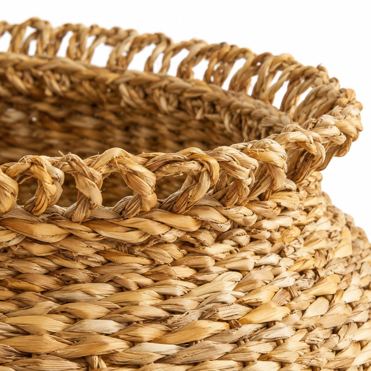 Handmade Seagrass Decorative Basket