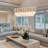 Nolhan 10 - Light Iron Dimmable Chandelier