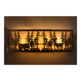 Tall Pines 4 - Light Flush Mounted Sconce