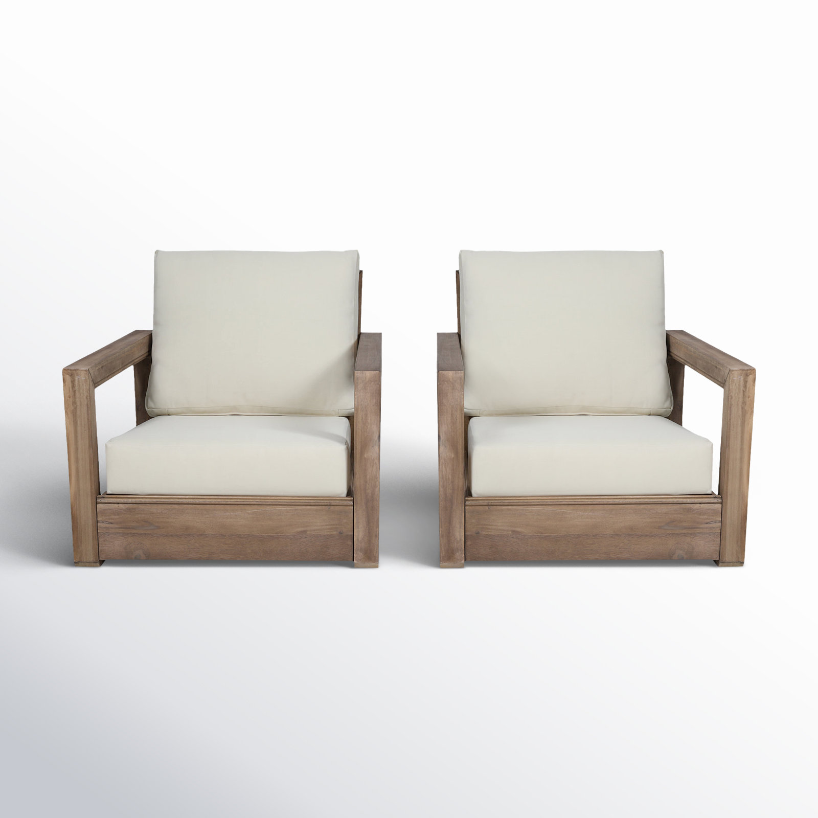 Joss & Main Donnie Patio Chair with Cushions & Reviews | Joss & Main