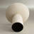 Fiberglass Mushroom-Shaped Accent Table-1995854224
