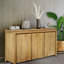 Buffet teck 3 portes recyclé Leisa