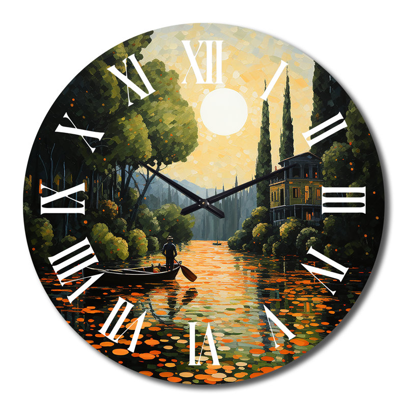 Braeli - Landscapes Wall Clock, Large