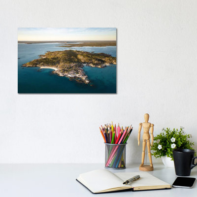 Jar Island Secluded Kimberley Aerial by James Vodicka - Wrapped Canvas Gallery-Wrapped Canvas Giclée
