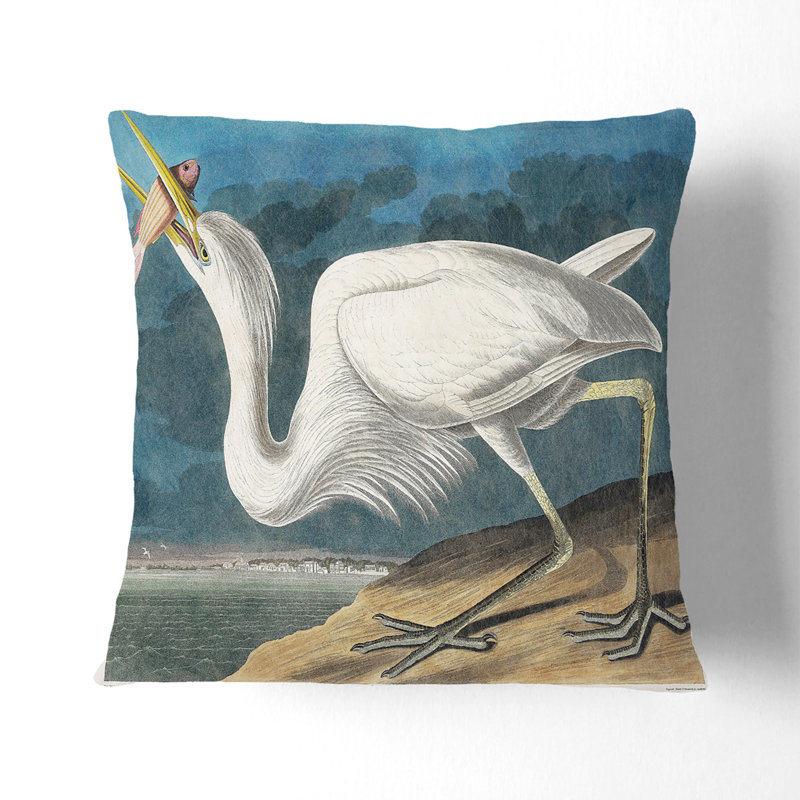 Square Throw Cushion, Stone, 40cm H x 40cm W x 15cm D