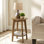 Krish Top Single End Table with Storage