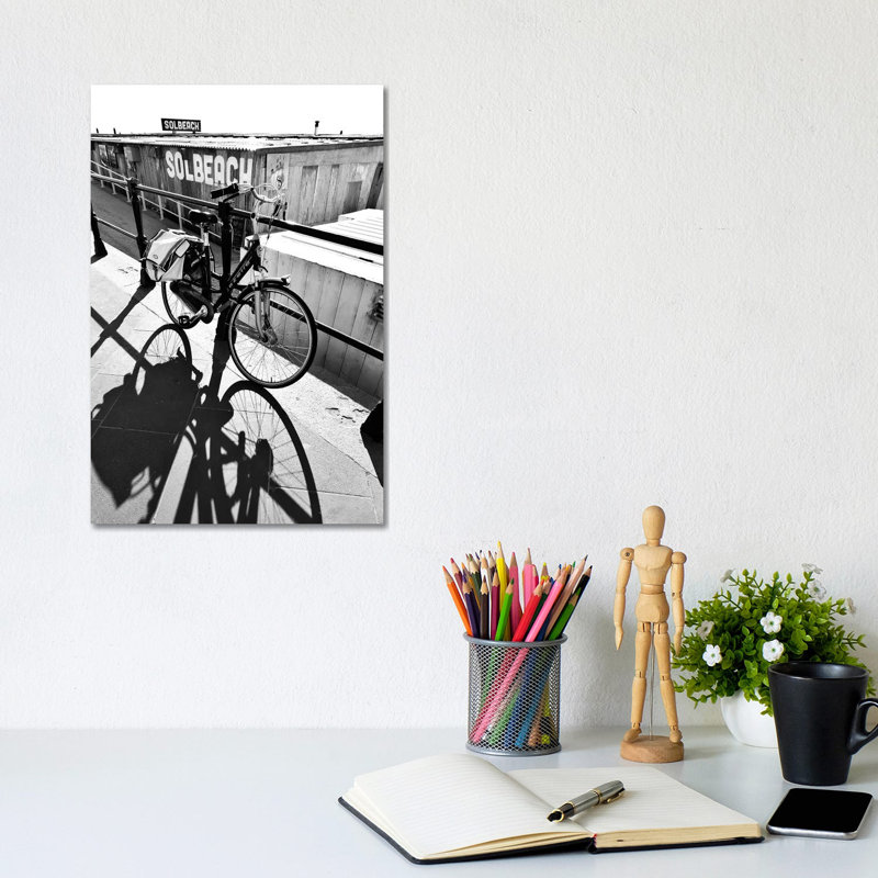 Shadow And Light by Beli - Wrapped Canvas Print, 20.32 cm H x 30.48 cm W