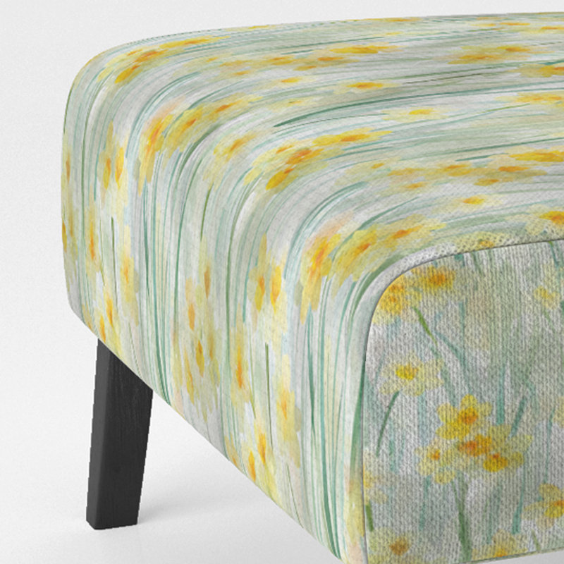 Fauteuil de chambre Floral, Sans accoudoir
