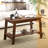 Modern Farmhouse Coffee Table with Storage Shelf, 2-Tier Living Room Table Rectangular Center Table, Home Office Industrial Cocktail Tables-1636594478