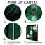 Monochromes vert, noir, croisement de pont, chemin I - Ponts, salon d'art mural-618779423-618779418