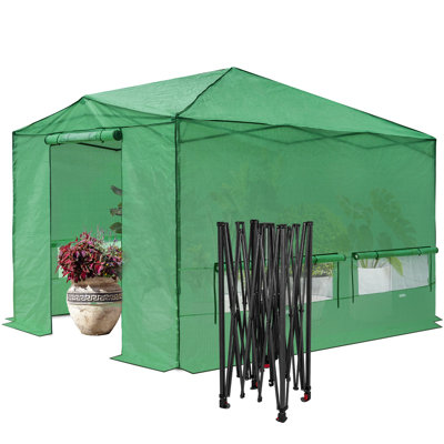 Pop Up 8' W x 12' D Greenhouse