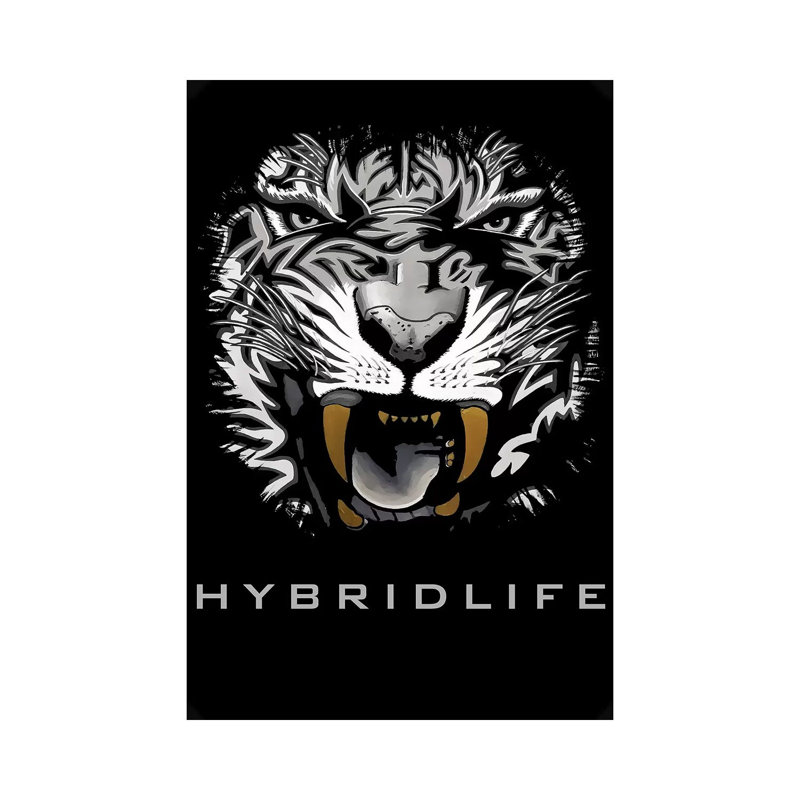 Roar 1 Piece Wrapped Canvas Wall Art, 20.32 cm H x 30.48 cm W