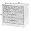 Commode d'appoint 3 tiroirs Maganda