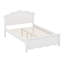 Platform Bed With Flower Shape Headboard-125980805