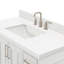 Ensemble de meuble-lavabo simple 43 po avec plateau Abshire-93359320