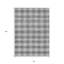 Tapis intérieur lavable gris et gris anthracite HomeRoots 8 pi x 10 pi