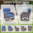 Heritage Haven 8-Pieces PE Wicker Outdoor Patio Conversation Set With 6" Thickness Cushions-314771023