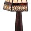 Lampe de table 12" ligon tiffany-105625404