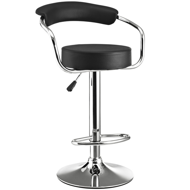 Tabouret de bar Modway, Noir