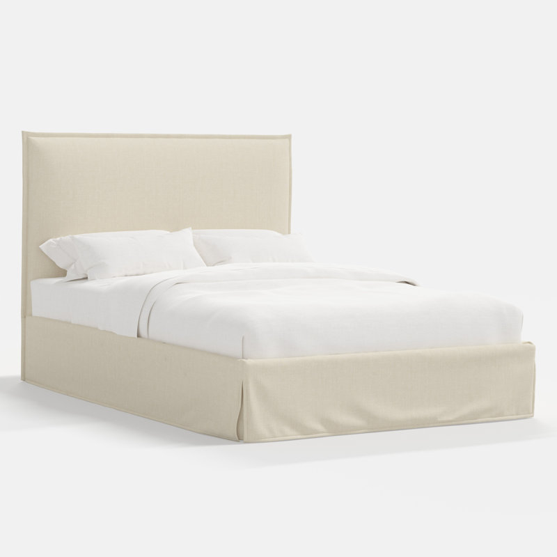 Stoffer Home x Cloth and Co. Maura Bed, Relaxed Linen Cream, Twin