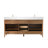 72'' Double Bathroom Vanity with Engineered Marble Top-105310779-105310775