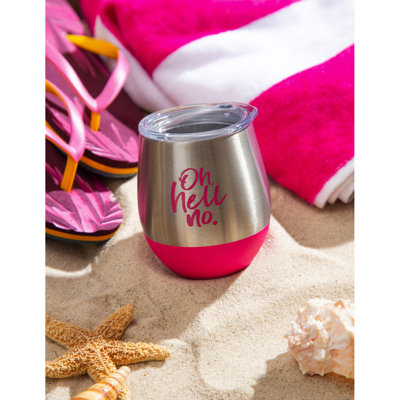 Evergreen Enterprises, Inc 8oz. Double Wall Insulated Stainless Steel Travel Tumbler